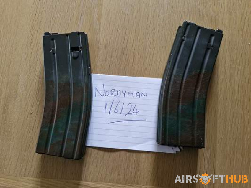 Tm mws gas mags - Used airsoft equipment