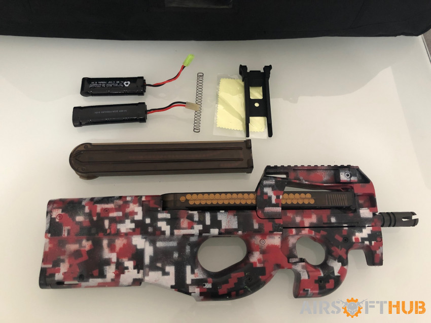 P90 custom paint job - Used airsoft equipment