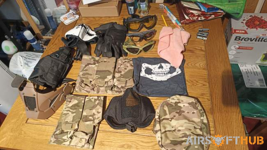 Full Airsoft Gear - Used airsoft equipment