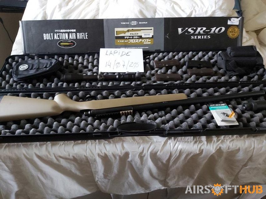 Tokyo Marui VSR-10 Pro - Used airsoft equipment