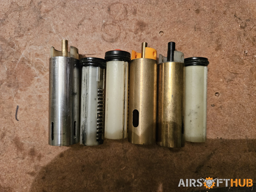 Aeg cylinder, piston heads - Used airsoft equipment