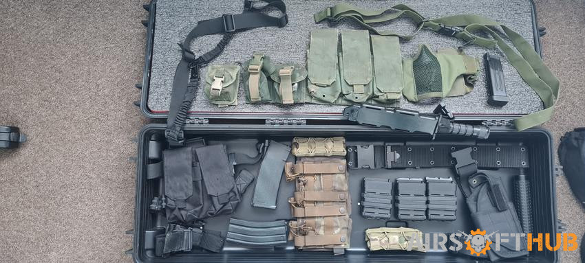 Items no longer needed - Used airsoft equipment