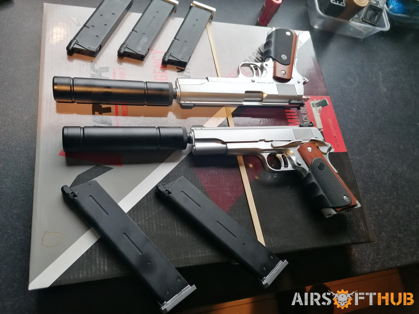 Hitman agent 47 silverballers - Used airsoft equipment