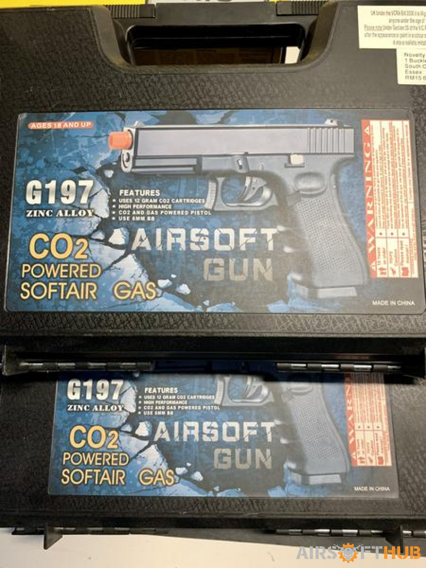 Boneyard Well G17 Co2 gbb X2 - Used airsoft equipment