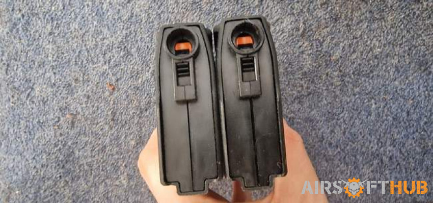 Pts p mags x 3 + one unbranded - Used airsoft equipment