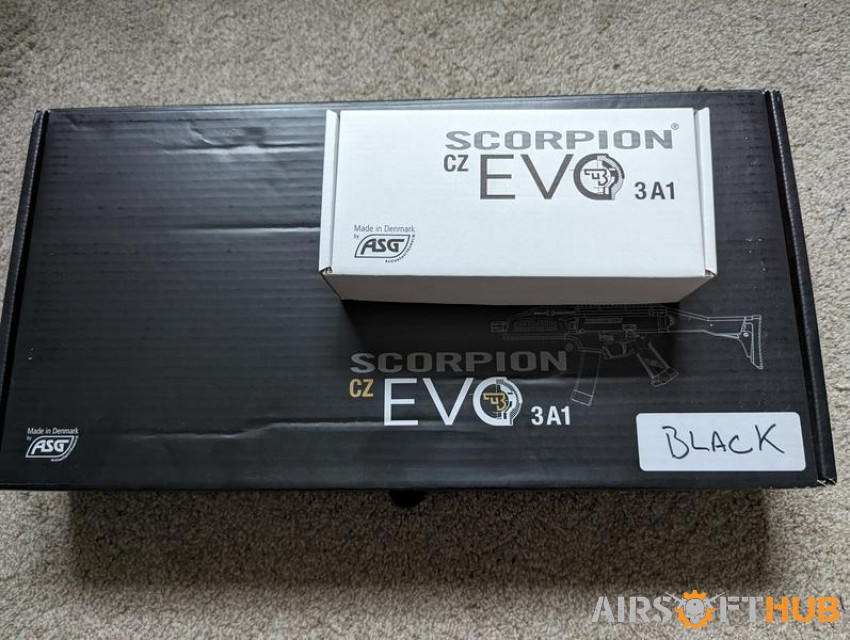 Asg Scorpion Evo3 A1 Brand new - Used airsoft equipment