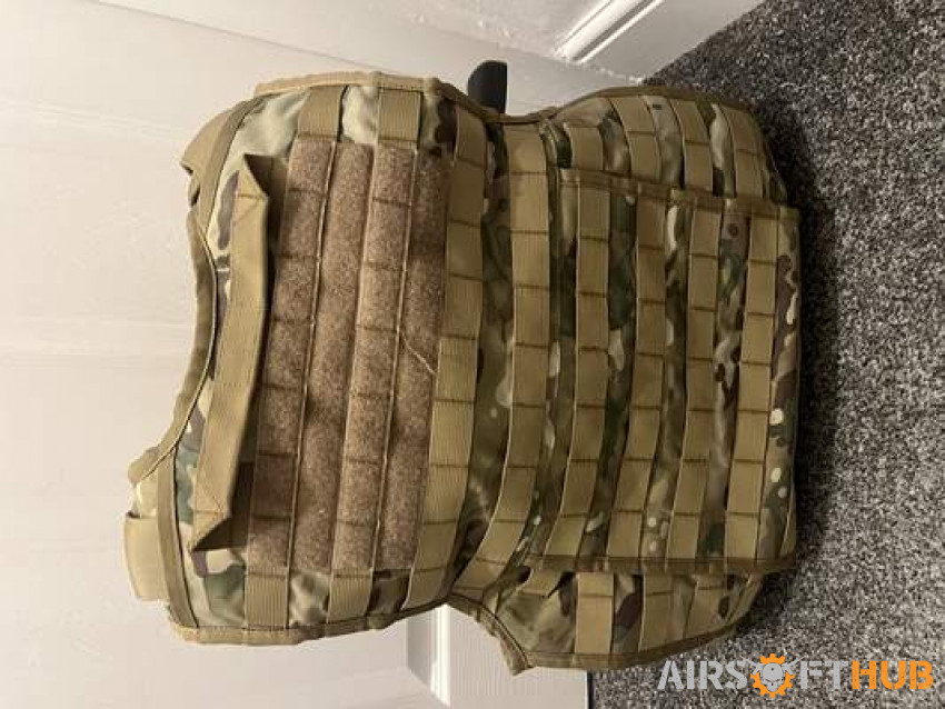 MTP plate carrier - Used airsoft equipment