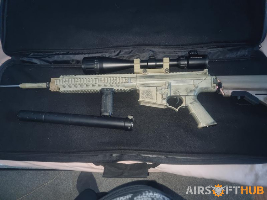 ARES sr25/m110k - Used airsoft equipment