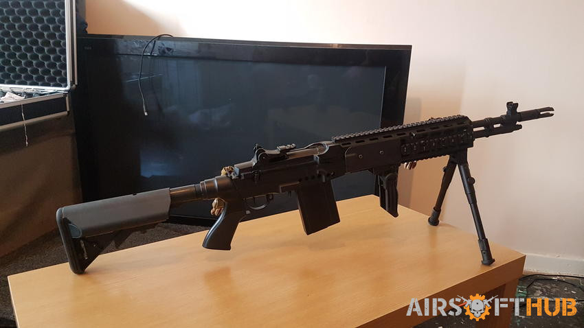 M14 dmr upgraded - Used airsoft equipment