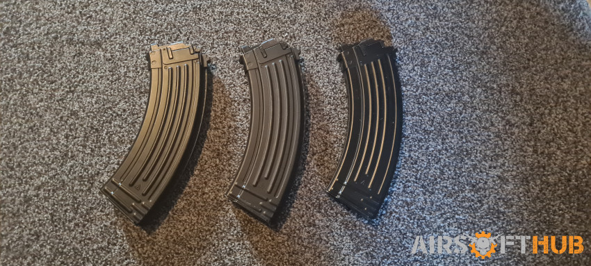 3x tm akm mags - Used airsoft equipment