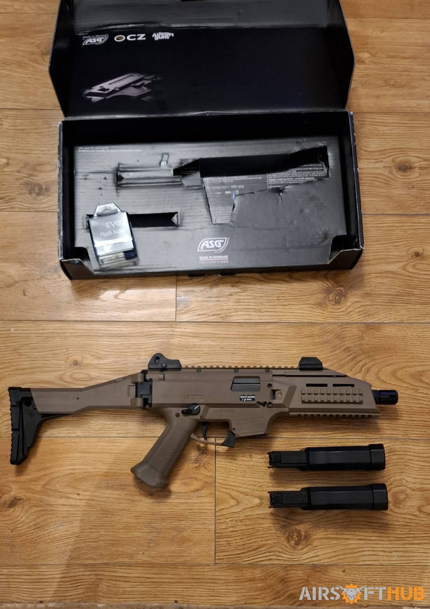 ASG Scorpion Evo *Upgraded - Used airsoft equipment