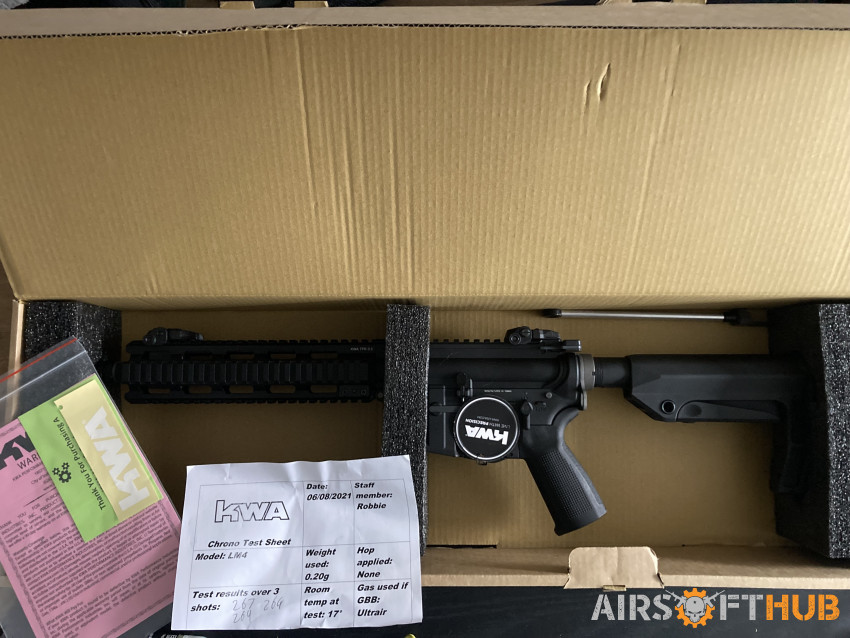 KWA LM4D LE GBBR - Used airsoft equipment