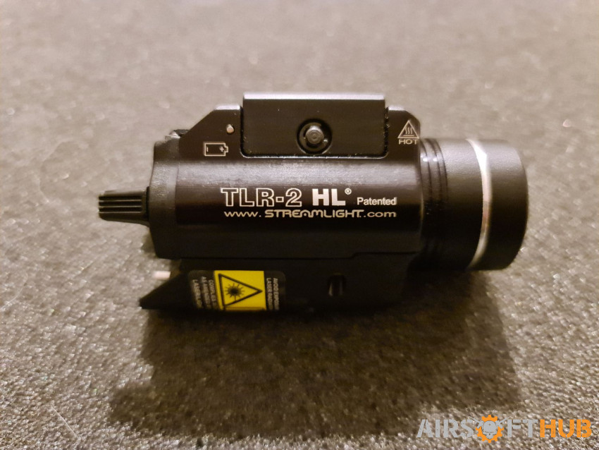 Genuine Streamlight TLR-2 HL - Used airsoft equipment