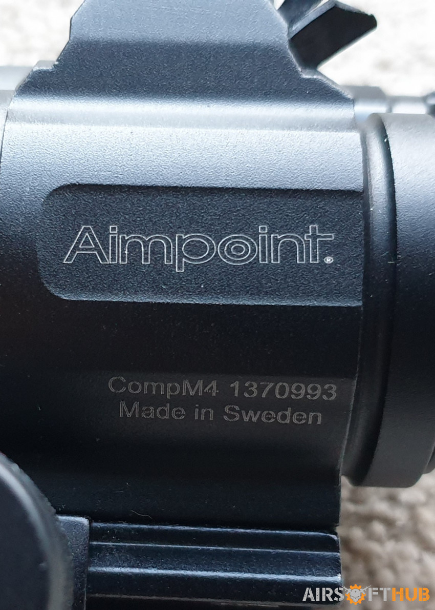 AIMPOINT RED DOT SCOPE - Used airsoft equipment