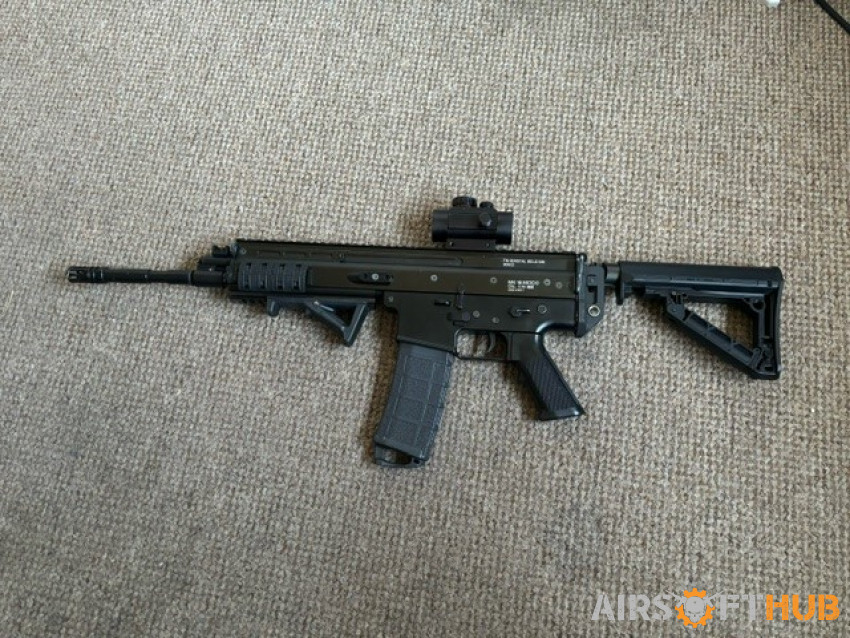 AMG Scar L riffle - Used airsoft equipment