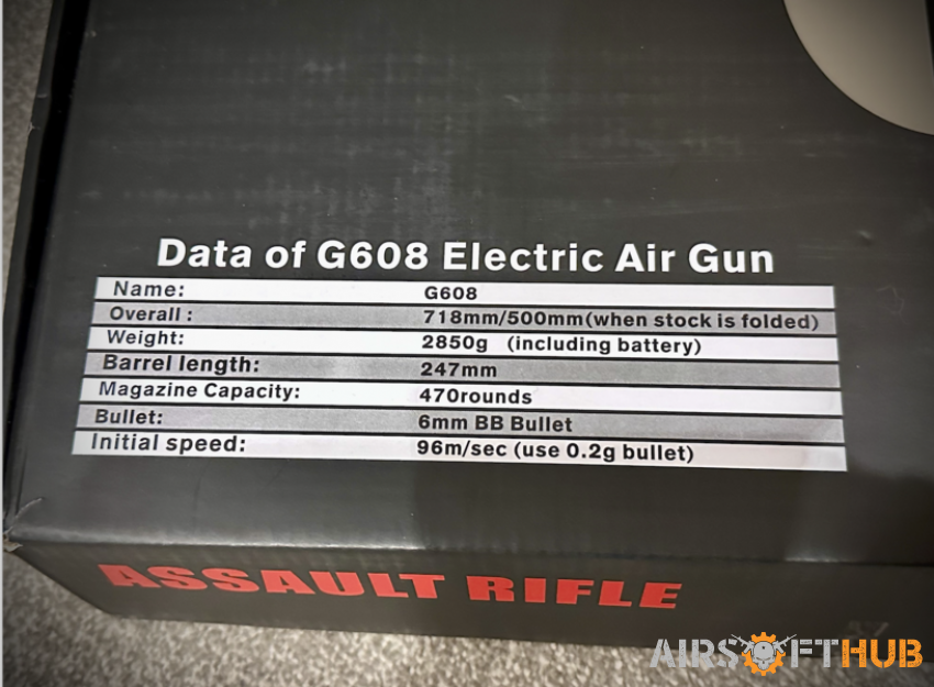 JG / Golden Eagle G36C Rifle - Used airsoft equipment