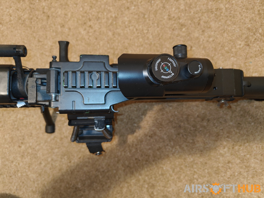 A&k m249 saw - Used airsoft equipment