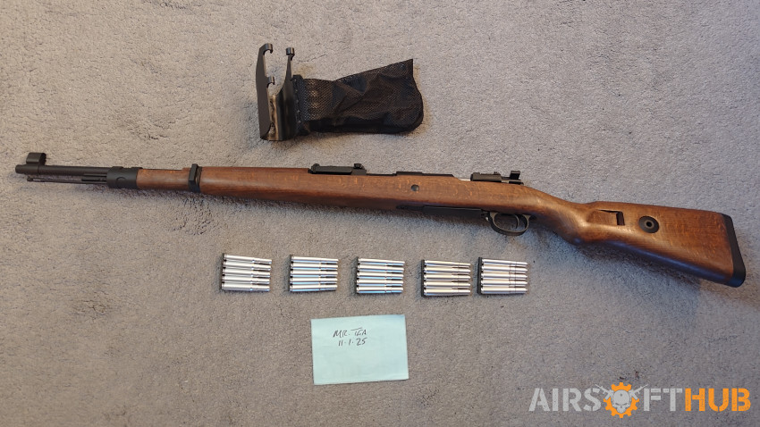 Double Bell Kar98k Gas Rifle - Used airsoft equipment