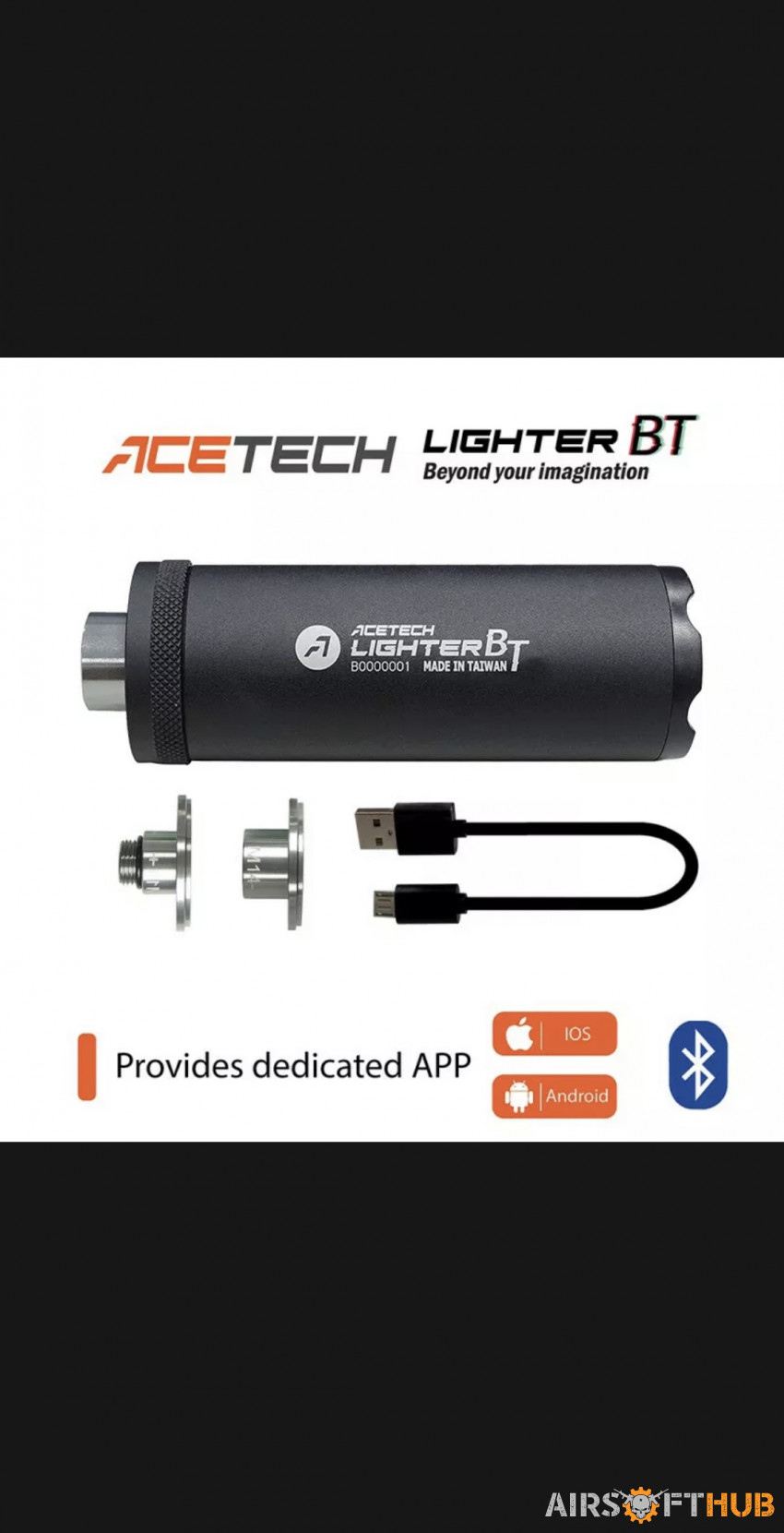 ACETECH LIGHTER BT TRACER - Used airsoft equipment