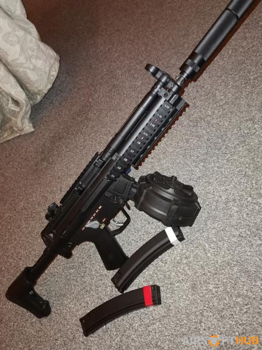 Upgraded mp5 - Used airsoft equipment