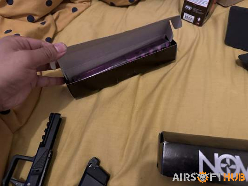 Novritsch Purple SSP18 Slide - Used airsoft equipment