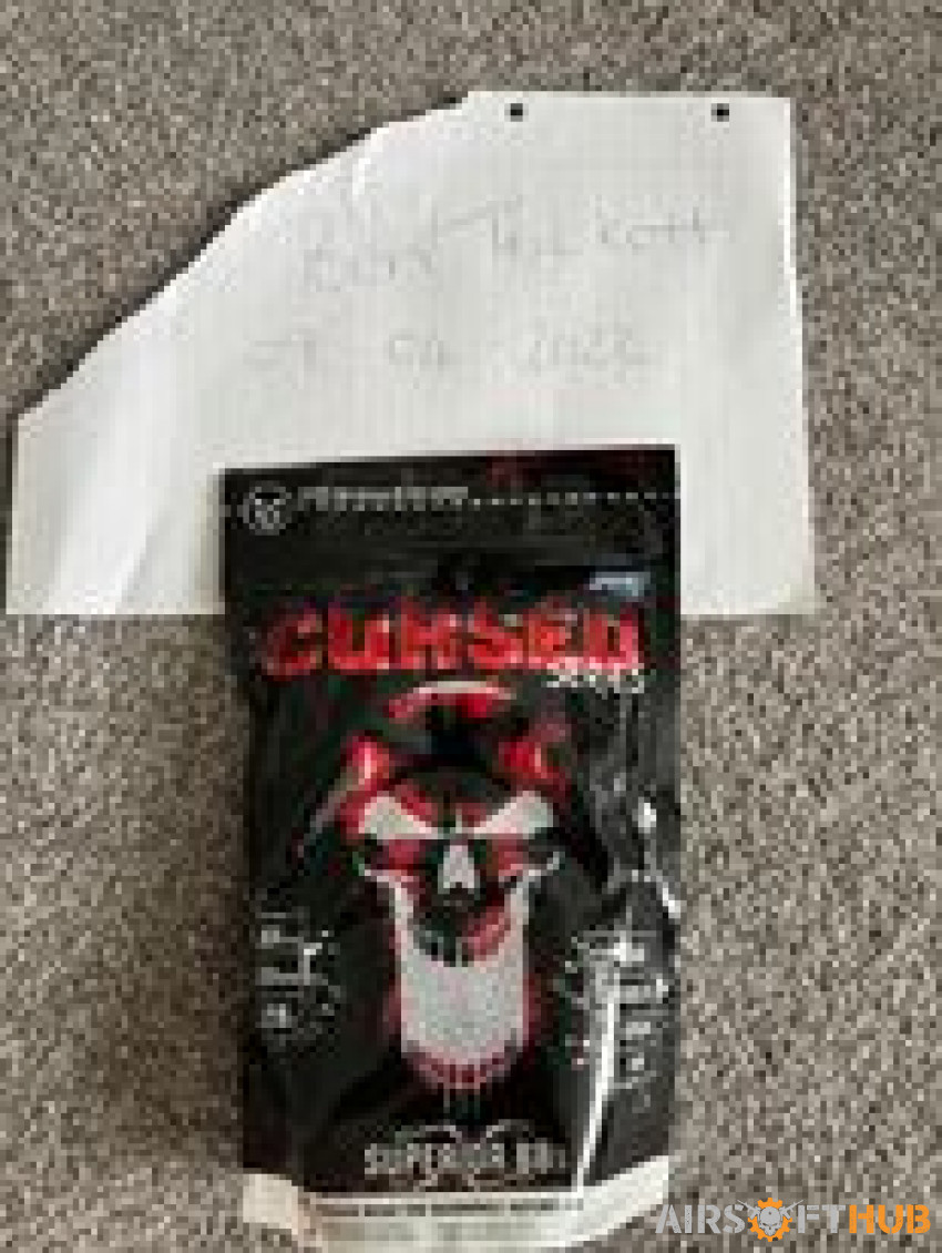 ASG CURSED 0.28G BB 1KG BAG - Used airsoft equipment