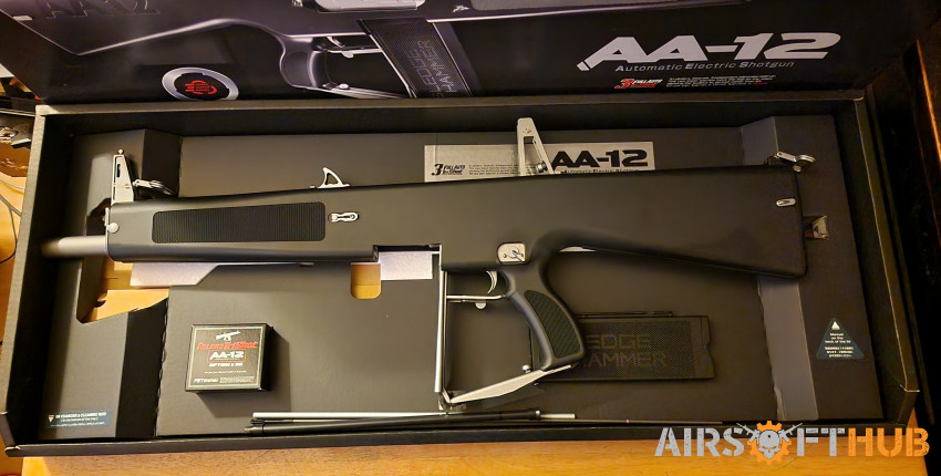 TM AA12 shotgun with tracer - Used airsoft equipment