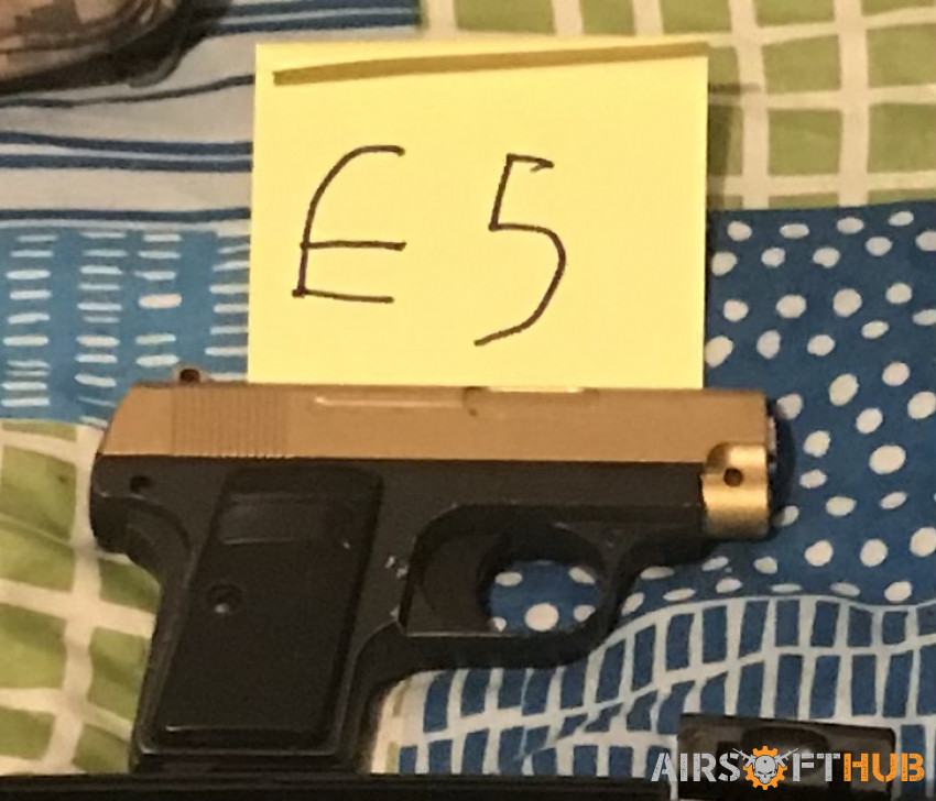 Spring Pistol - Used airsoft equipment