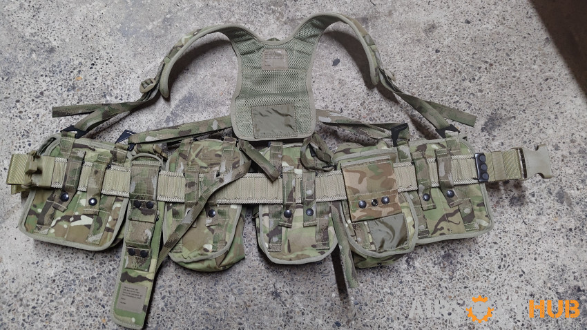 British Army PLCE Webbing - Used airsoft equipment