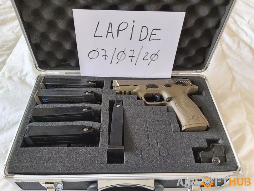 Tokyo Marui M&P9 V-Custom - Used airsoft equipment