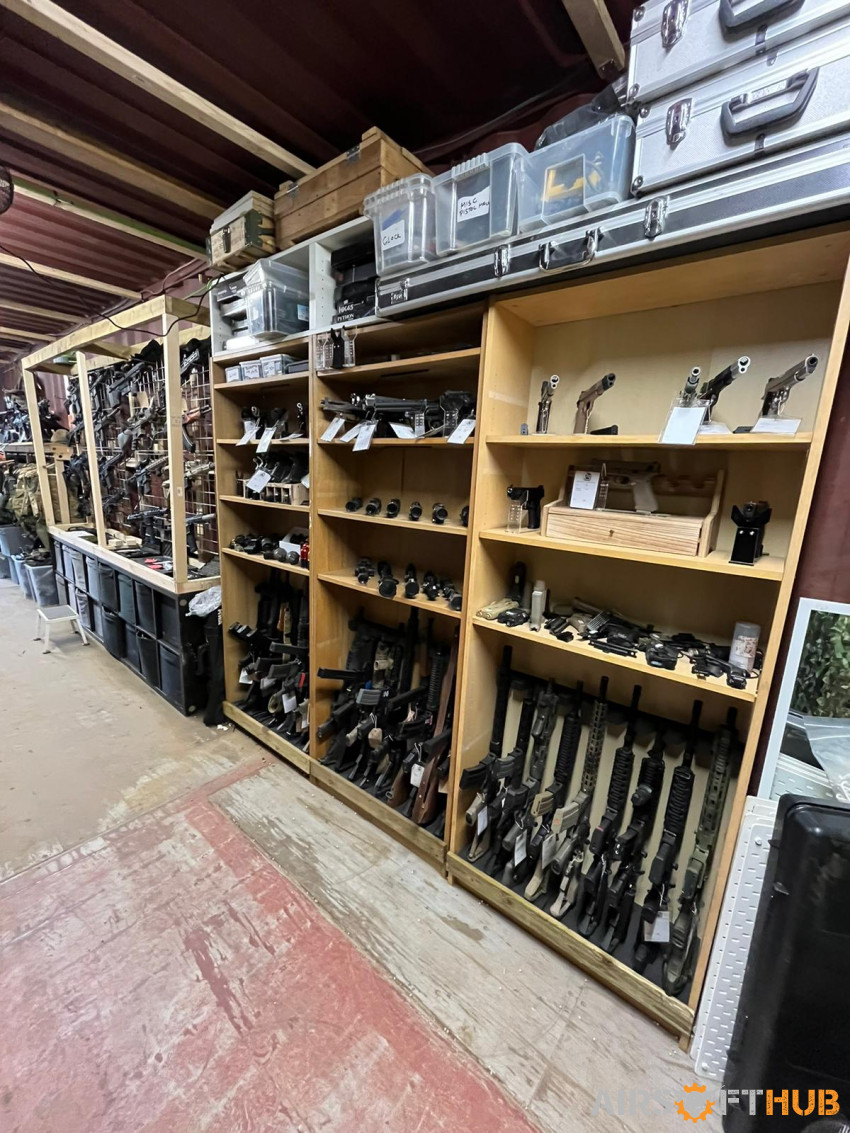 Something for everyone! - Used airsoft equipment