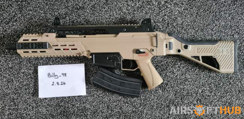 Tan Ics G33 ( g36) 1x mag - Used airsoft equipment