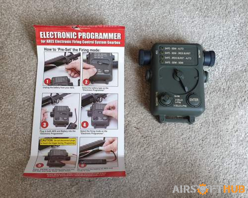 ARES ELECTRONIC PROGRAMMER - Used airsoft equipment