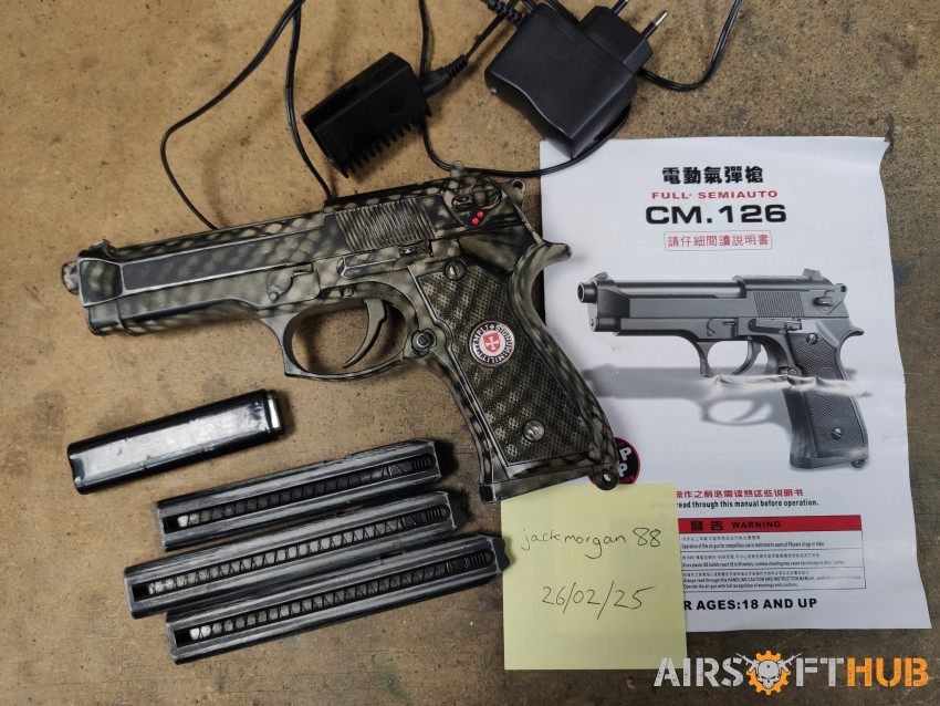 Cyma M9 aep - Used airsoft equipment