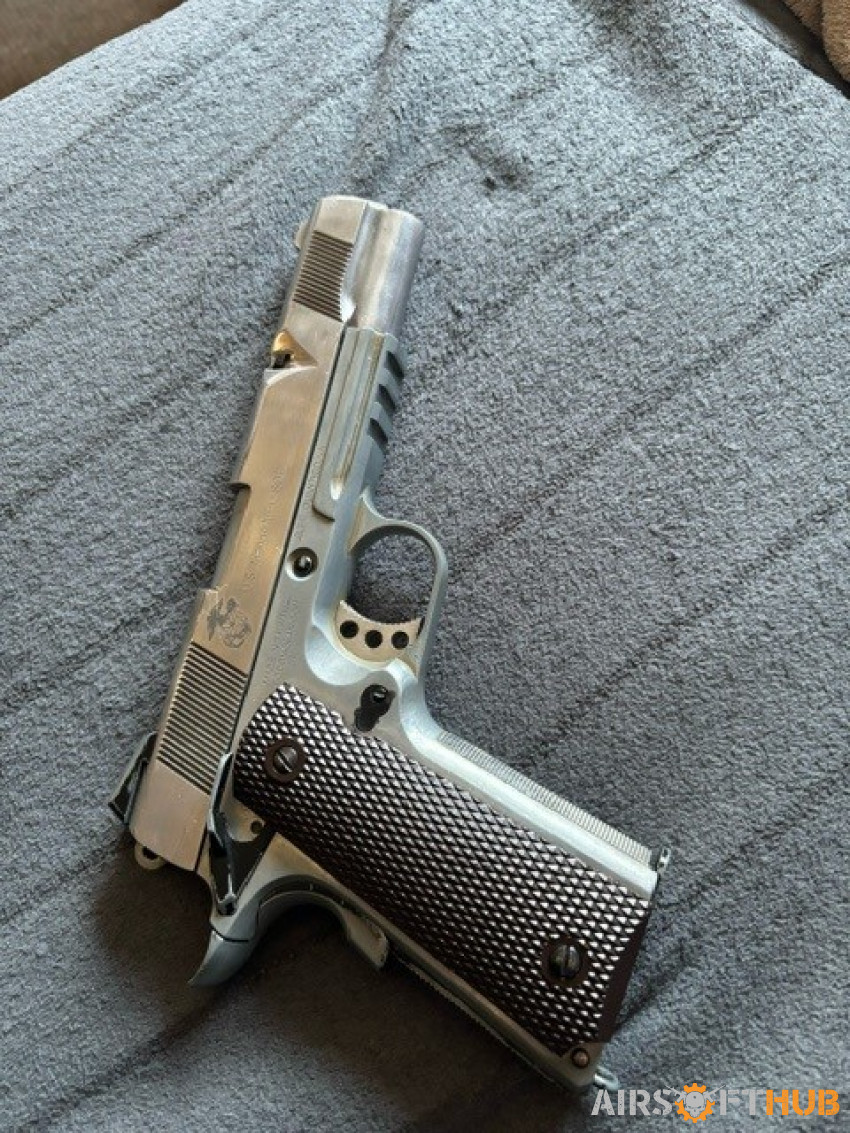 Socomgear Silver1911 green gas - Used airsoft equipment