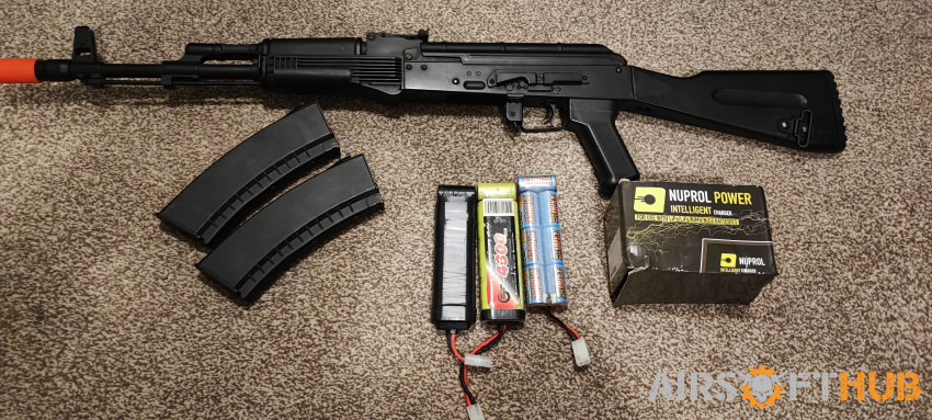 AK 74M - Used airsoft equipment