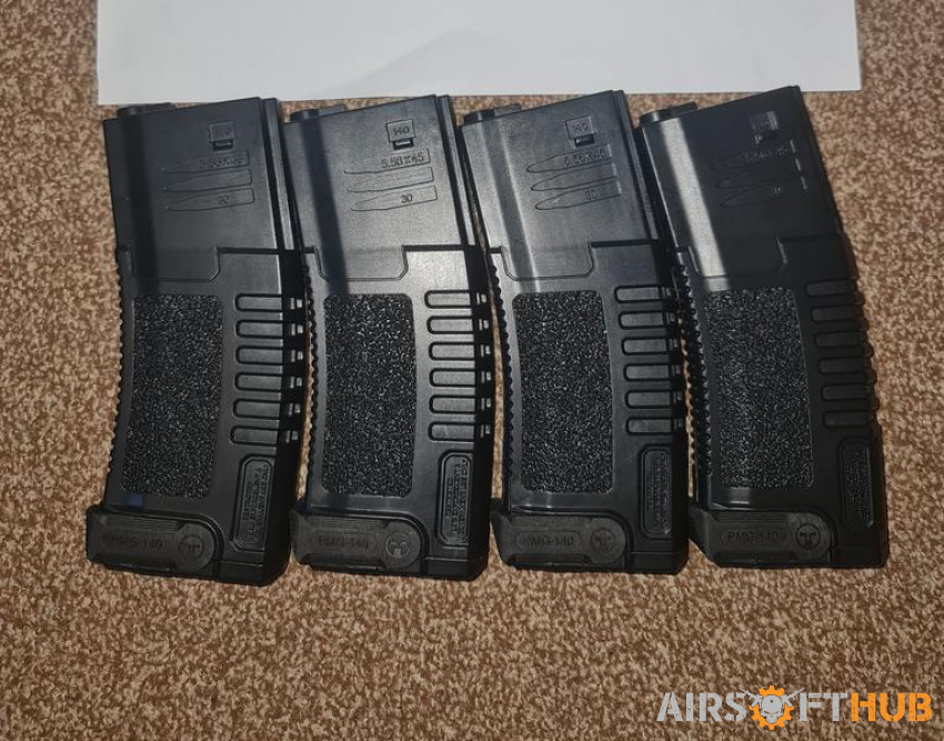 Ares m4 140rd mid caps - Used airsoft equipment