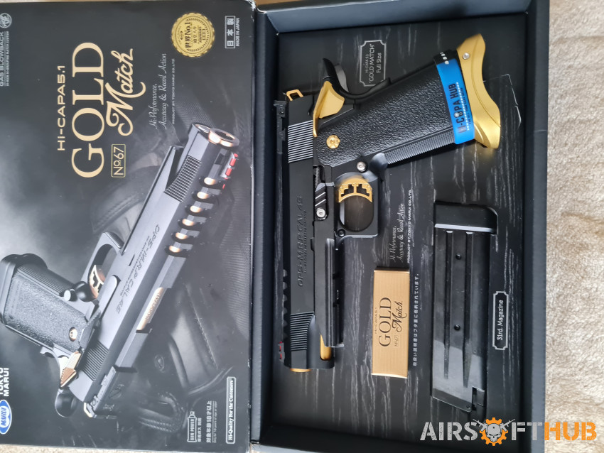 TM Gold match hi-capa - Used airsoft equipment