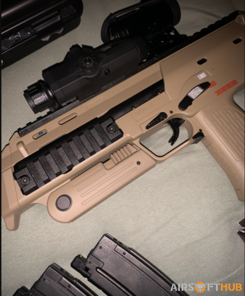 tan TM MP7 GBB NEVER USED - Used airsoft equipment