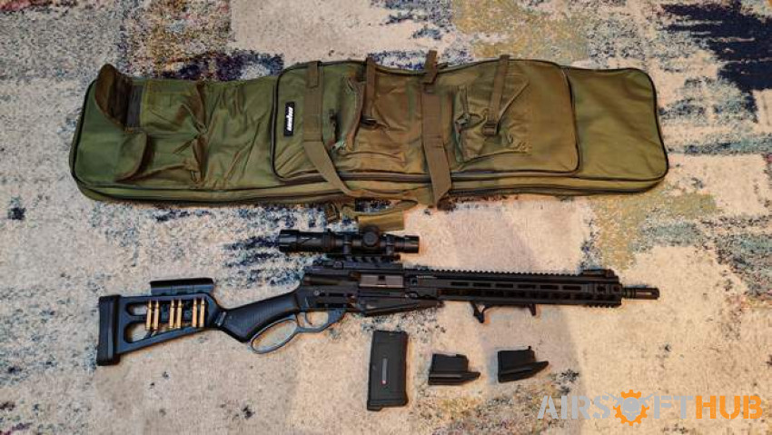 Brand new Levar 15 upgraded - Used airsoft equipment