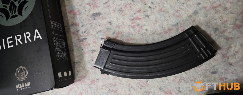 GHK Ak magazines - Used airsoft equipment