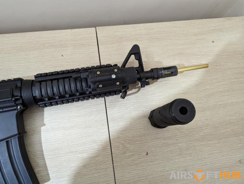 Upgraded M4A1 including Perun - Used airsoft equipment