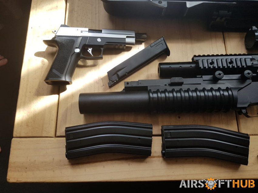 Airsoft guns and accessories - Used airsoft equipment