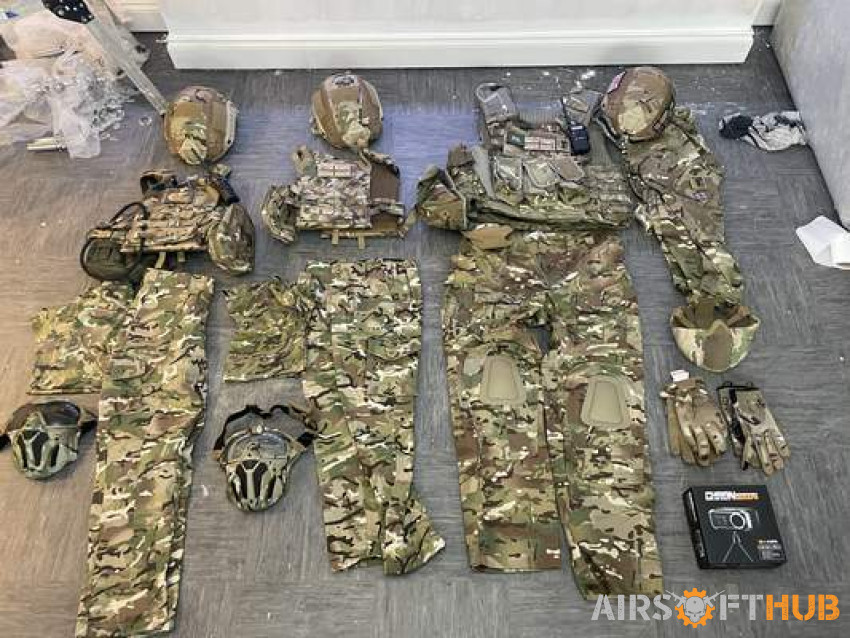 air soft kit kids and adult - Used airsoft equipment