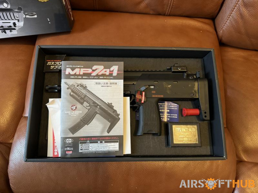 Tm mp7 gbb - Used airsoft equipment