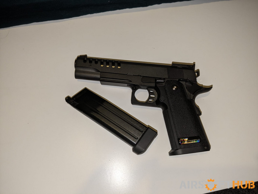 WE Hi-Capa 5.1 K GBB Pistol - Used airsoft equipment