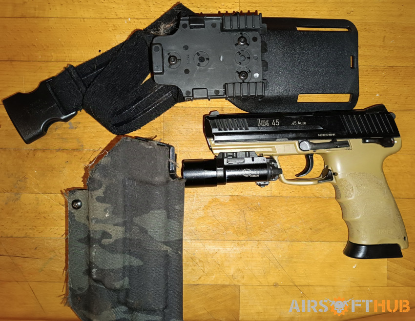 Kwa hk45 package reduced - Used airsoft equipment