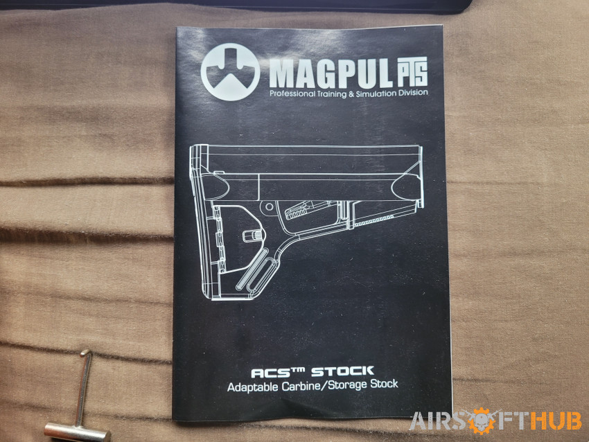 Magpul PTS ACS Stock (OD) - Used airsoft equipment