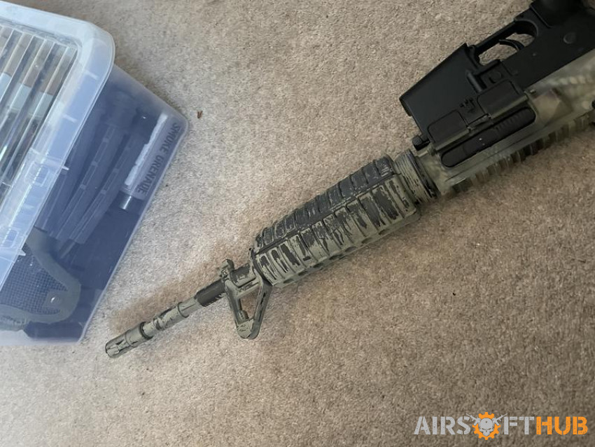 Double bell Arthurian m4 - Used airsoft equipment