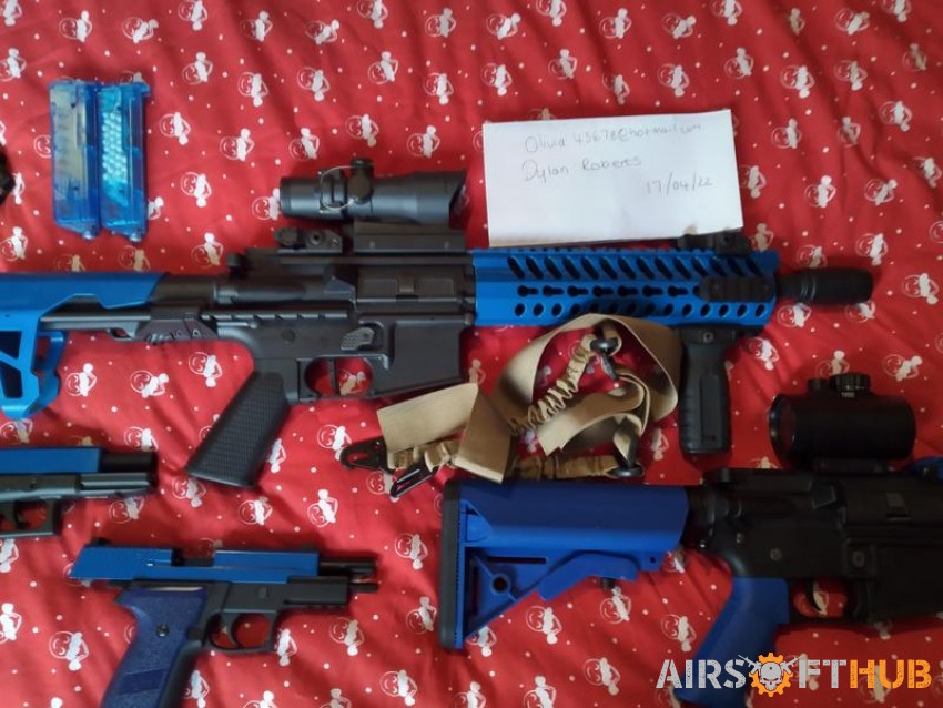 airsoft job lot - Used airsoft equipment